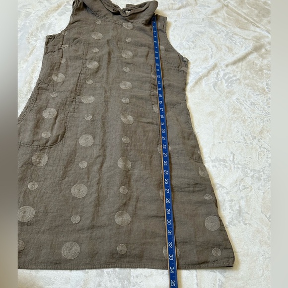 Lina Tomei Linen Sleeveless Dress - Picture 8 of 8